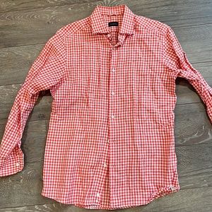 Zegna Medium Checker Dress Shirt